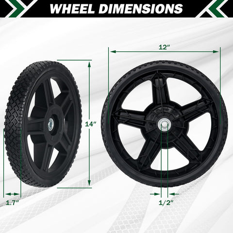 CheeMuii anti-slip tread improves traction during mowing