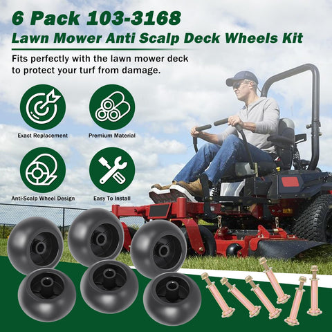 CheeMuii polypropylene deck wheels deliver durability and low friction.