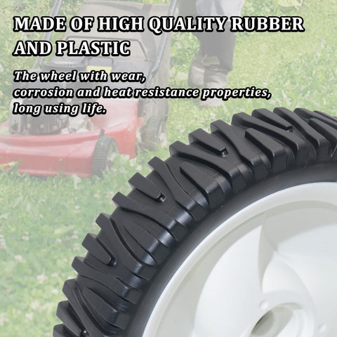 CheeMuii replacement wheels for Craftsman 532403111 improve stability