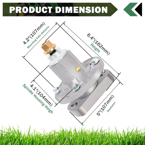 CheeMuii spindle assembly with tapped bolts for secure mounting and reliable operation