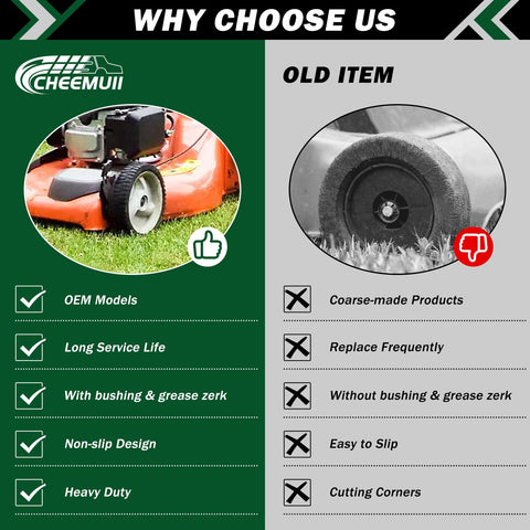 CheeMuii universal compatibility for Husqvarna Poulan Craftsman mowers
