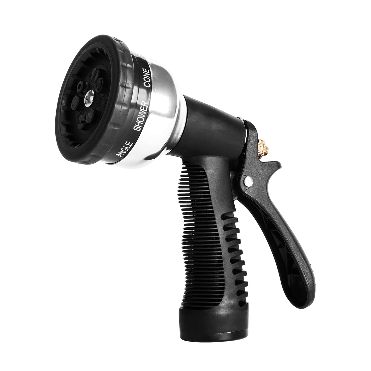 Cheerwater heavy-duty metal water spray nozzle showing robust build for tough tasks.