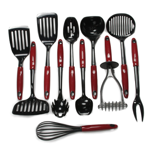 Chef Craft Select nylon short turner dishwasher-safe for quick cleanup.
