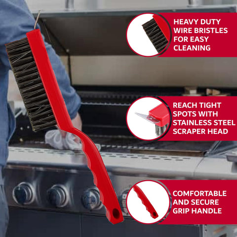 Chef Master ergonomic grip reduces hand fatigue during long grilling sessions