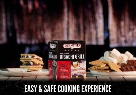 Chef Master wood base design blends with kitchen decor.