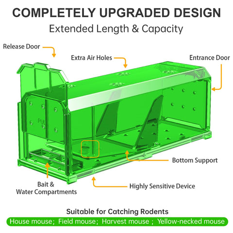 ChenFec durable PC plastic construction resisting chewing and cracking.