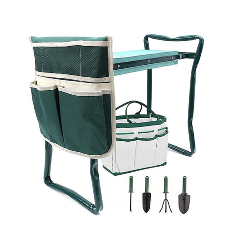 ChengHao garden kneeler foldable stool with tool bag for gardening