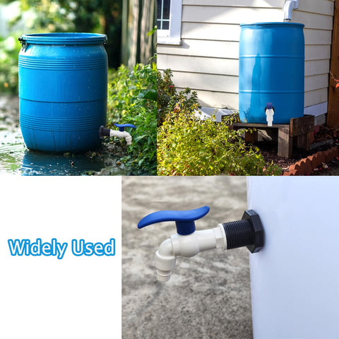 CHENGLAI rain barrel faucet kit assembly simplifies outdoor watering tasks
