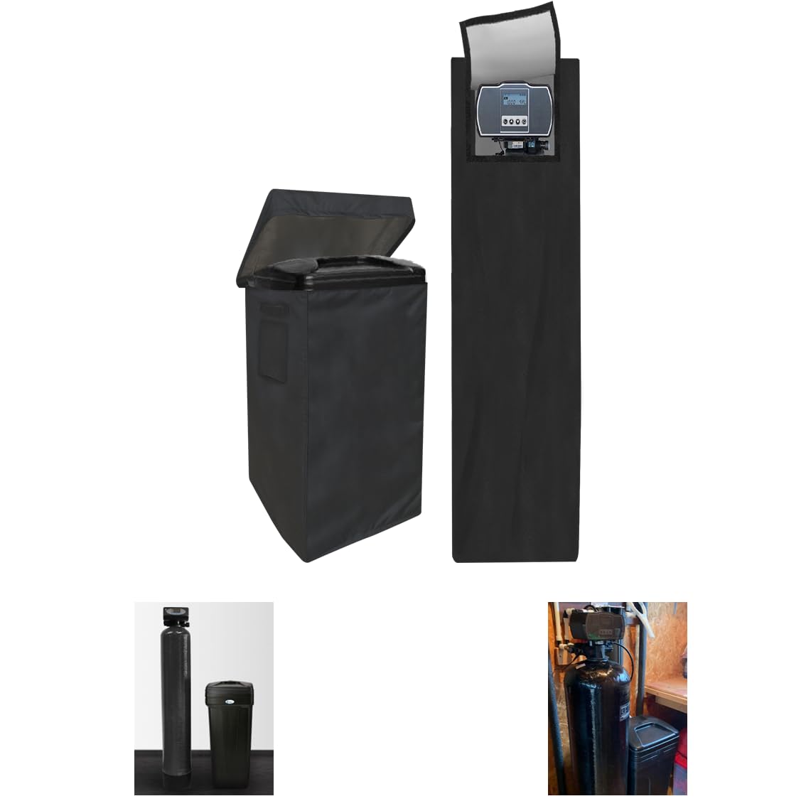 CHENGNAN water softener cover mineral tank protects against sun, rain and dirt