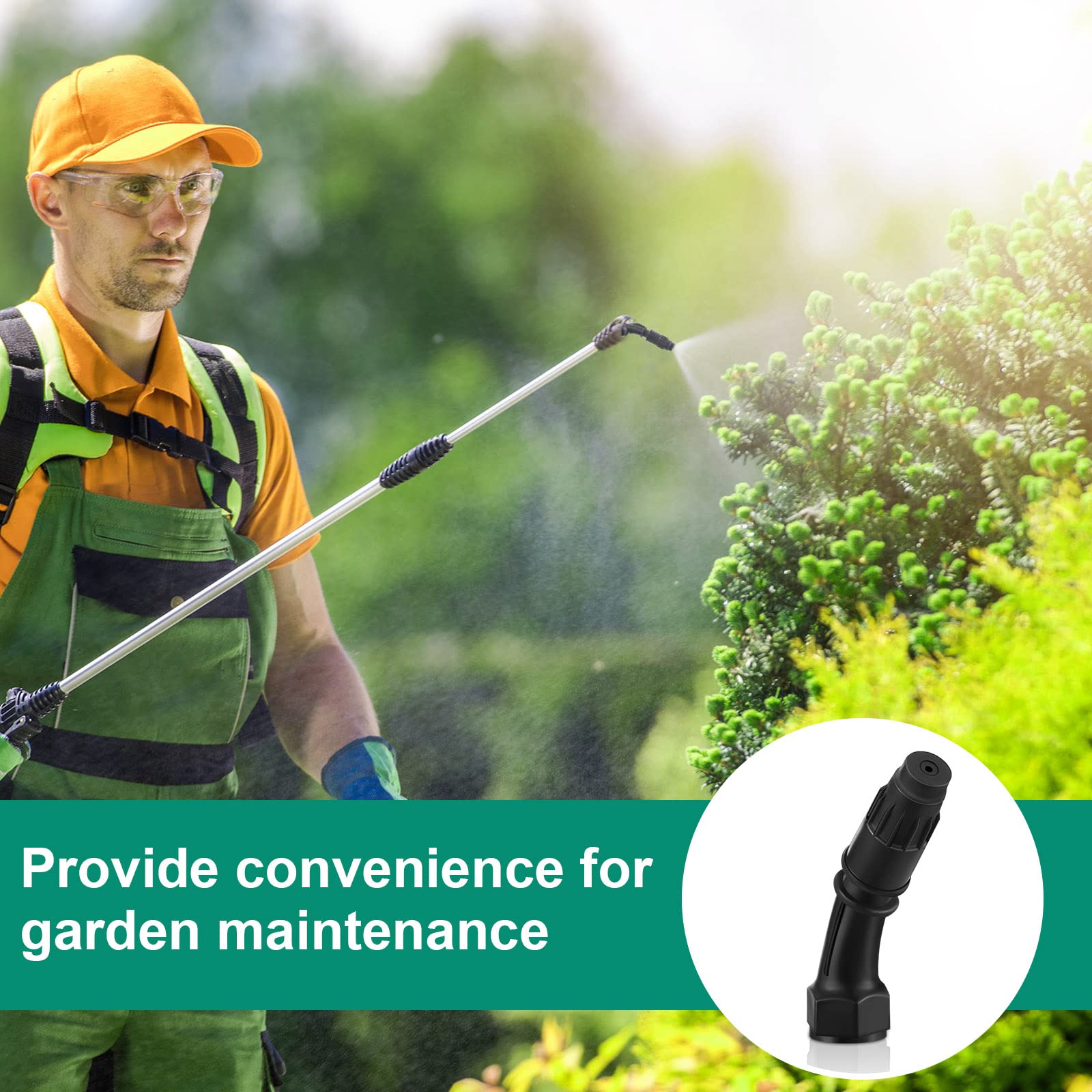 CHENGU backpack sprayer nozzle set fits most sprayers for easy replacement.