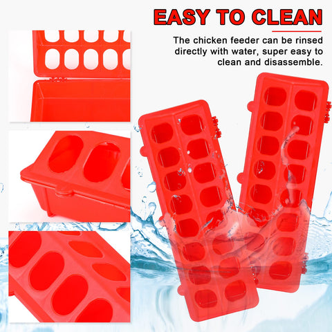 CHENGU plastic poultry feeder material showing safe, durable construction