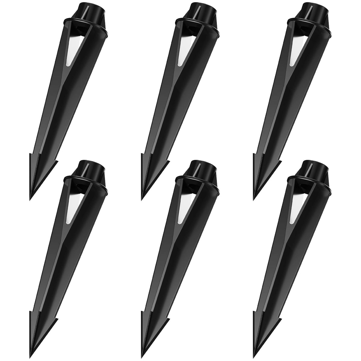 Cheopha landscape stake half-NPT thread with 0.84-inch hole for easy fixture mounting and wiring.