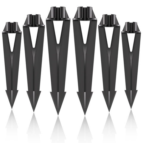 Cheopha pathway light stake closeup shows 0.84-inch half-NPT interior and durable build