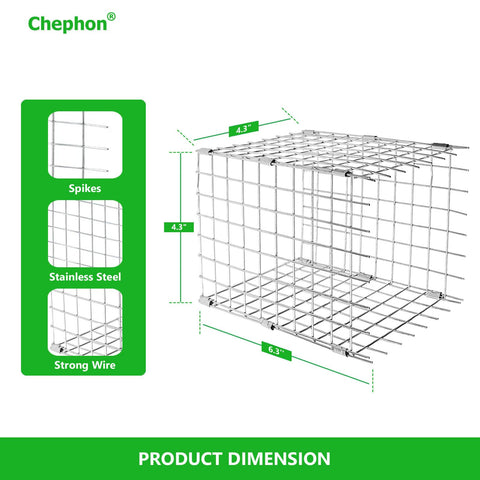 Chephon Bluebird Predator Guards side view showing durable, weather-resistant design.