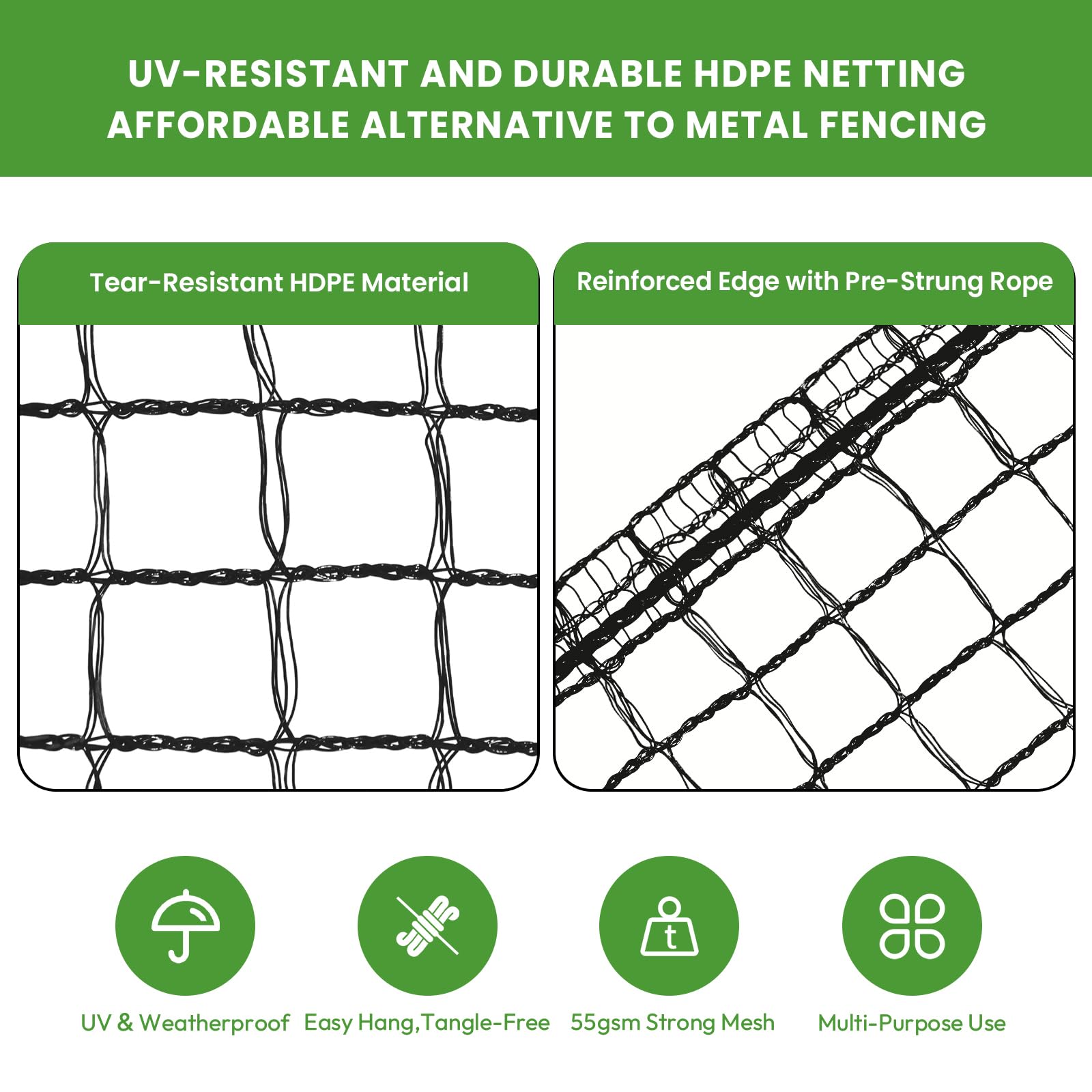 CHFAPH UV-resistant HDPE material blends with outdoor spaces and lasts.