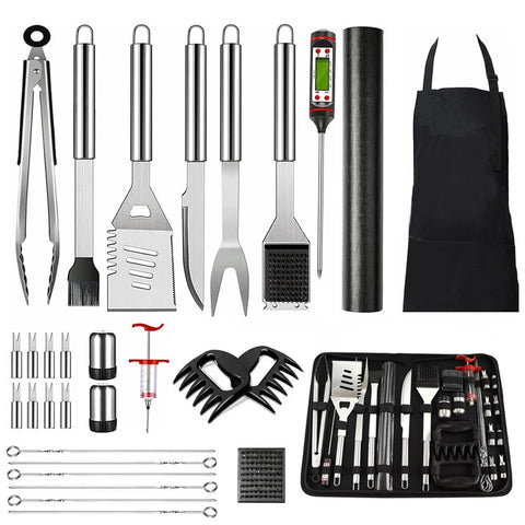 Chi Shang grill apron included for practical outdoor grilling.