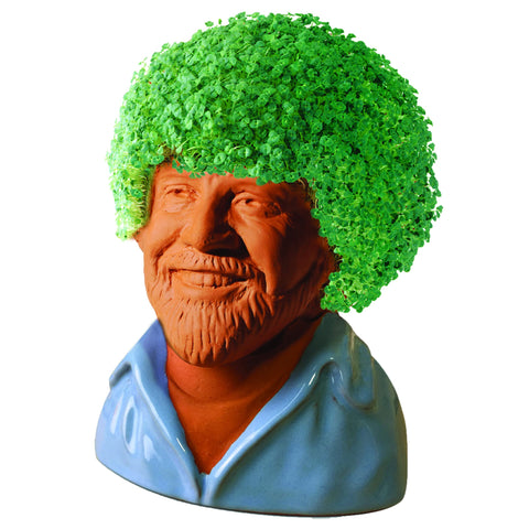 Chia drip tray keeps surfaces clean during growth.