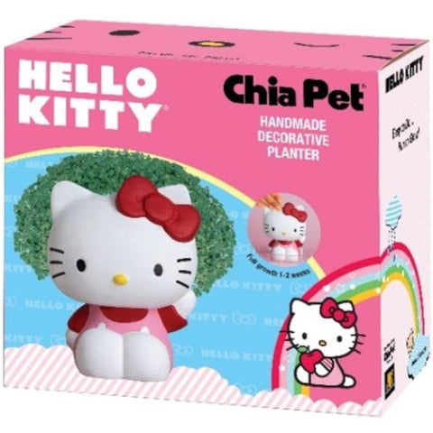 Chia Hello Kitty seed pack ready to start a fun, easy growing project.