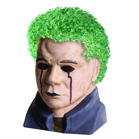 Chia Michael Myers novelty planter, a playful gift idea for fans and celebrations.
