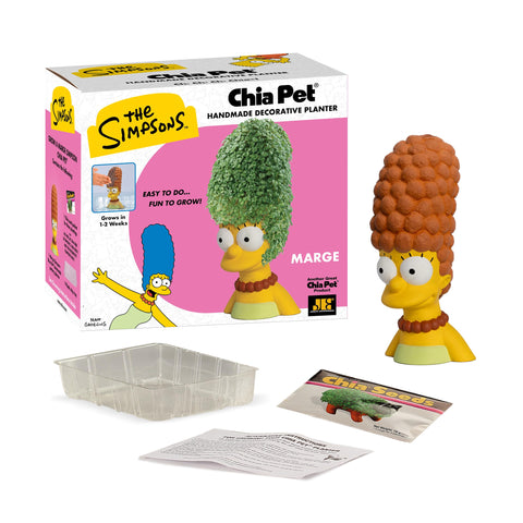 Chia Pet Marge gift set ideal for birthdays, holidays, or a fun decor surprise.