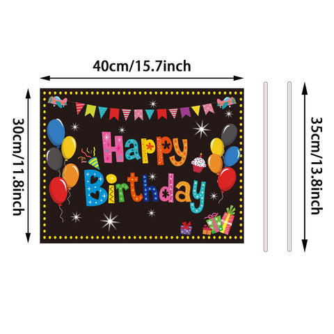 Chiazllta yard sign stakes provide sturdy ground anchoring for windy party setups.