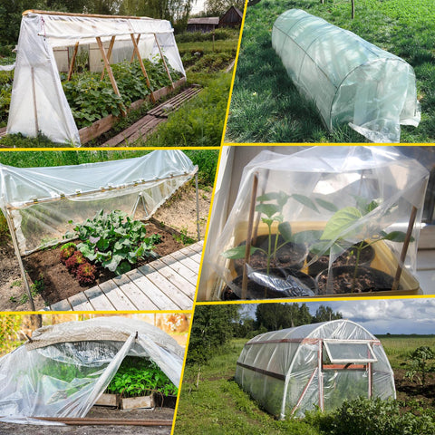 Chicarry easy-install greenhouse film designed for quick setup and lasting use.
