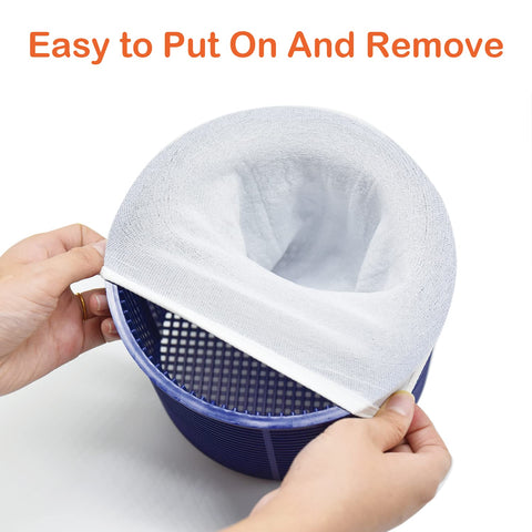 Chicarry flush or replace socks when color changes to indicate cleaning.
