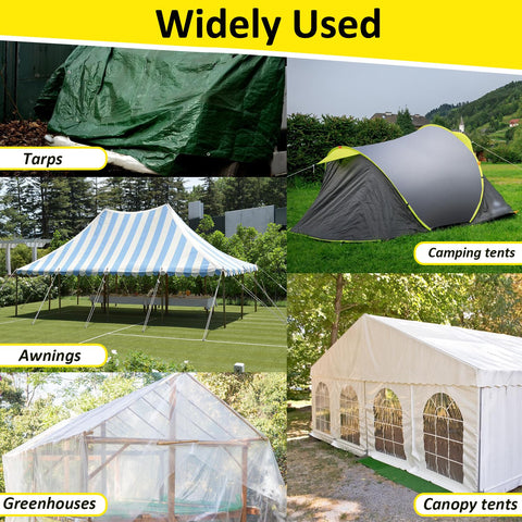 Chicarry Greenhouse Repair Tape versatile seaming for poly coverings