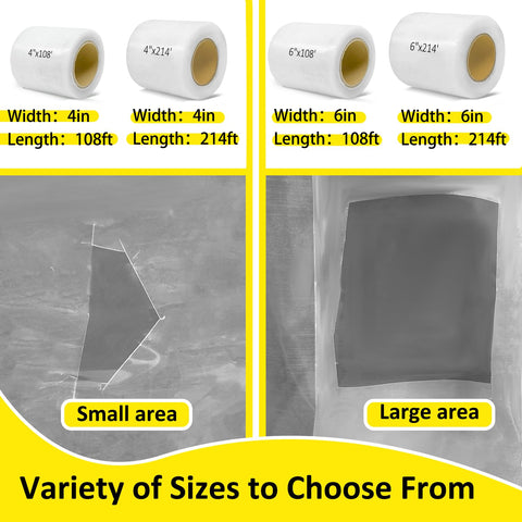 Chicarry tape used on a tent and tarp, highlighting versatile seaming outdoors.