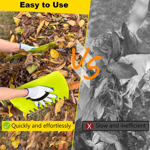 Chicarry leaf scoop dimensions 13.2 by 9.6 by 0.6 inches for quick pickups