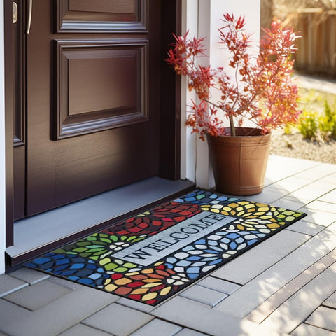 CHICHIC flocked fiber surface blends softness with dirt trapping grooves.