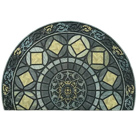 CHICHIC entrance door mat 24x36 with low-profile design for entryways.