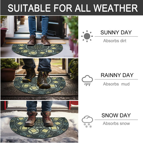 CHICHIC mat suitable for porch or patio entrances in high-traffic areas.