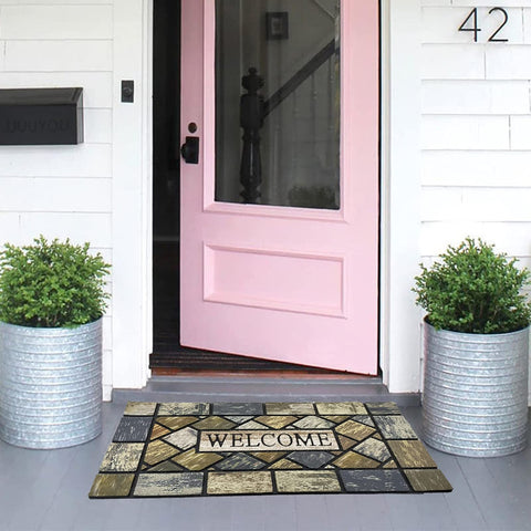 CHICHIC multipurpose mat suitable for front porch, mudroom, or garage.