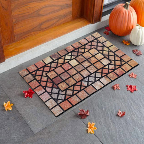Chichic Welcome Door Mat indoor-outdoor-use suitable for entryways and garages.