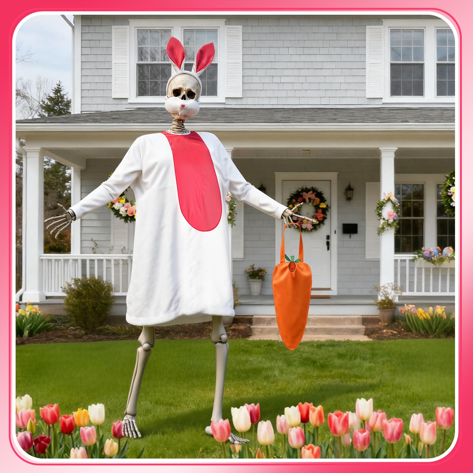 Chicingyou back-removable design simplifies dressing the skeleton.