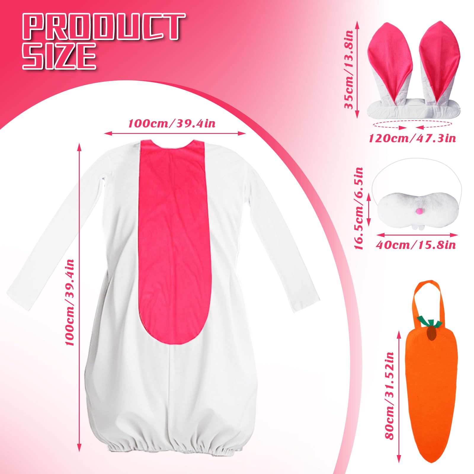 Chicingyou rabbit-shaped clothes add playful Easter theme.