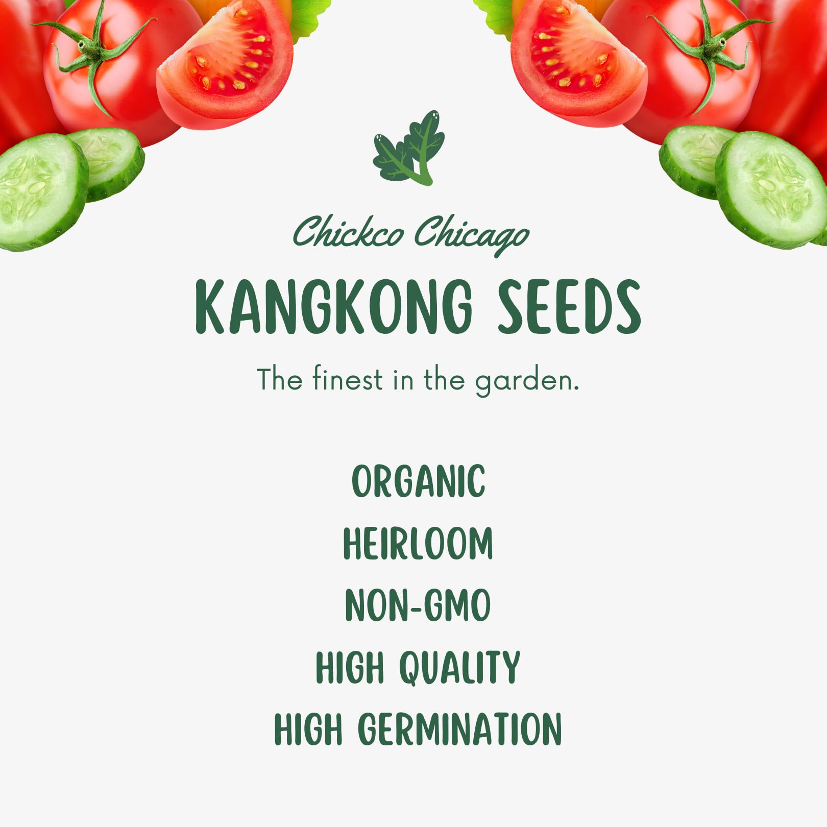 Chickco Kangkong seeds germination-rate chart shows reliable sprouts for stir-fries.