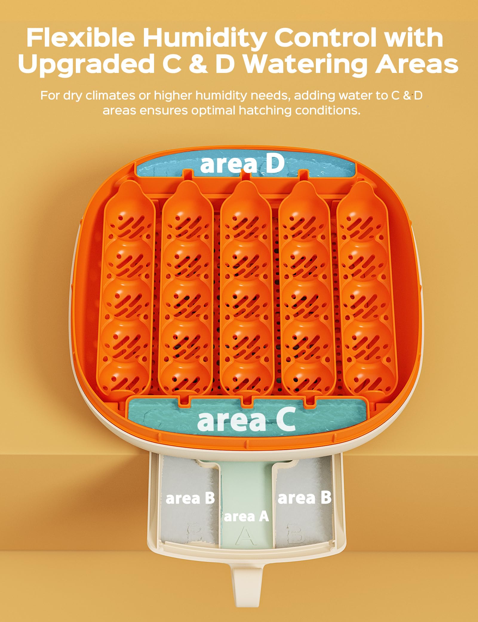 Chickcozy thermometer-seat provides precise temperature readings for reliable incubation.