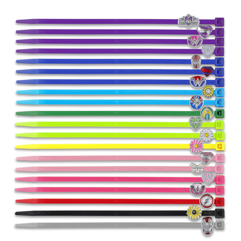 Chicken Hill poultry leg bands are easy to apply; charms slide for quick updates.
