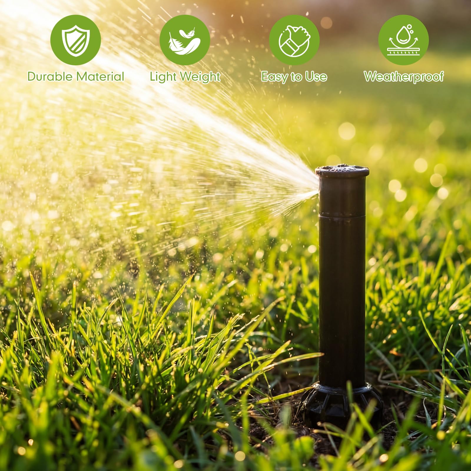 Chicmount 25-50 ft spray distance enables broad coverage