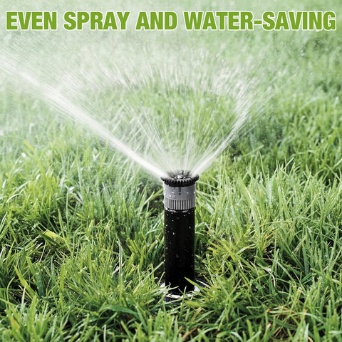 Chicmount ground-flush design enables safe lawn mowing over installed heads.