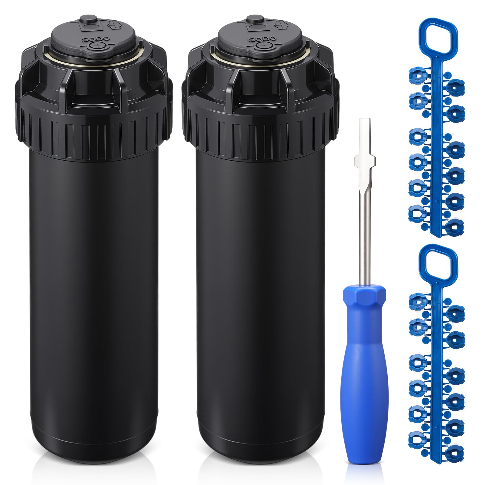 Chicmount sprinkler head assembly for in-ground irrigation efficiency