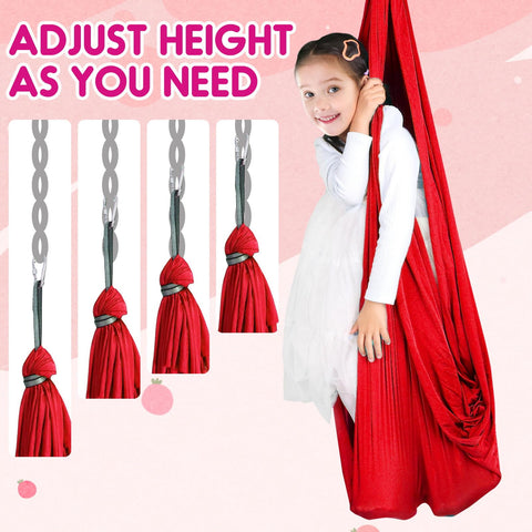 Chihee sensory swing lightweight and easy to store for portable use.