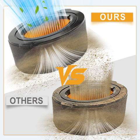 Chikia pre-cleaner closeup highlights dirt-trapping design for cleaner airflow.
