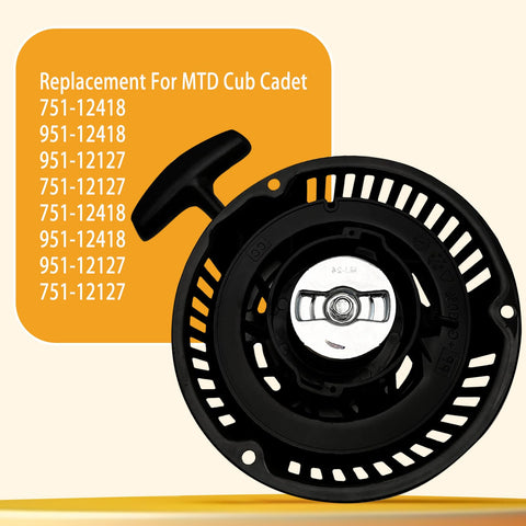 Chikia pull start assembly for Cub Cadet RT65; easy installation and fit.