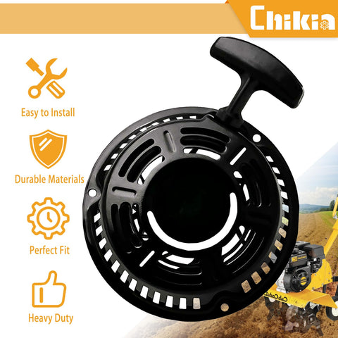 One-pack replacement includes 1 pull starter assembly; straightforward swap.