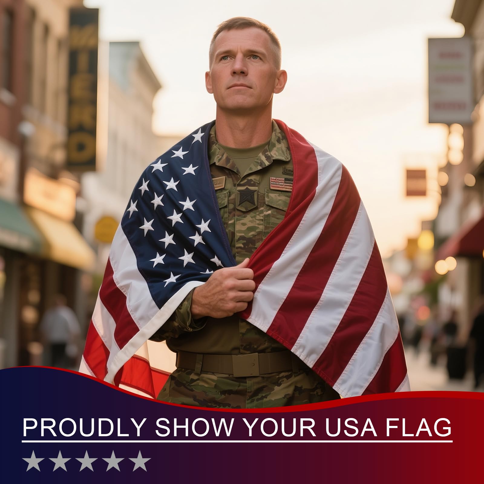 Chillchard flag is water-resistant for rain-ready outdoor use.