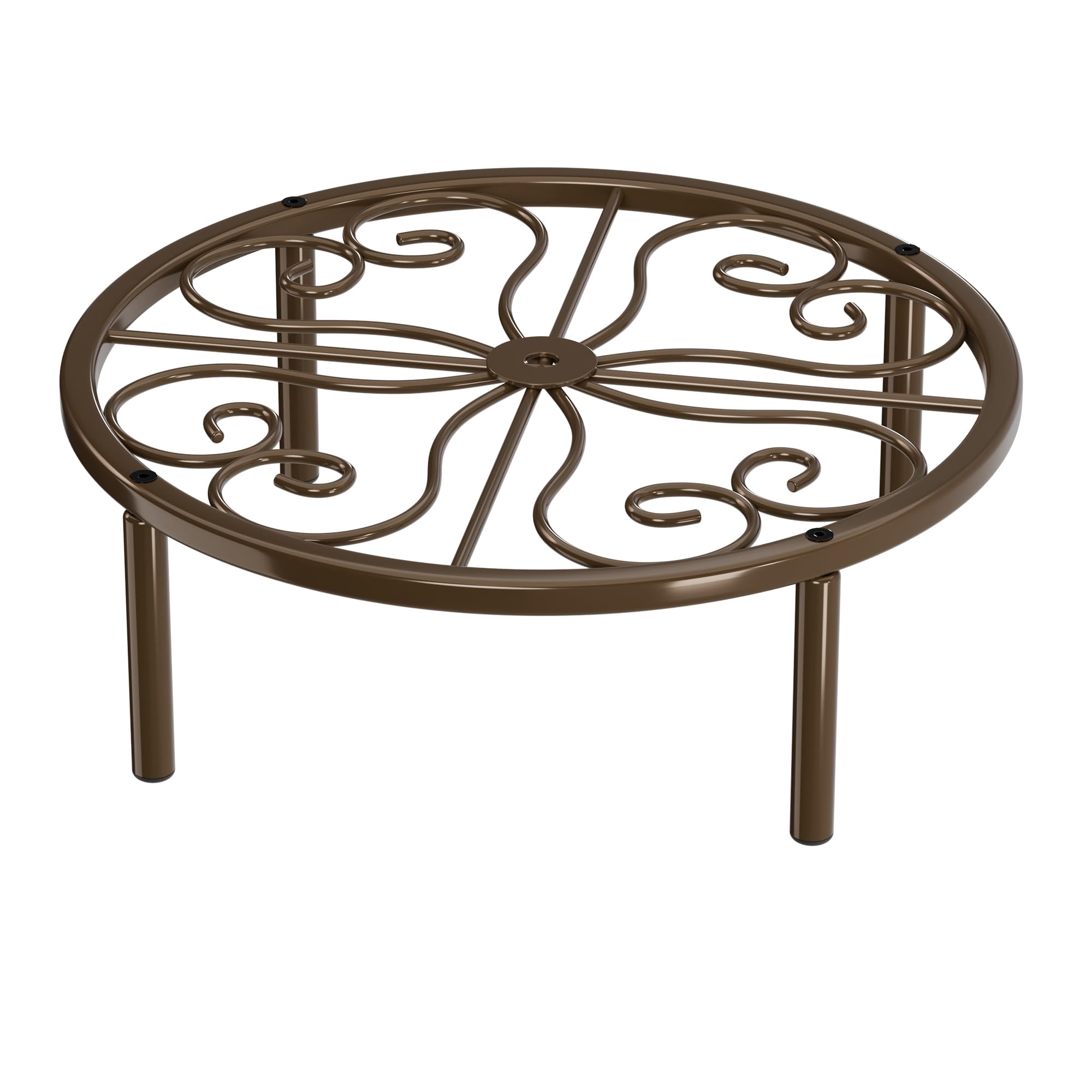 Chinpakden stand with rust-protected coating reduces maintenance.