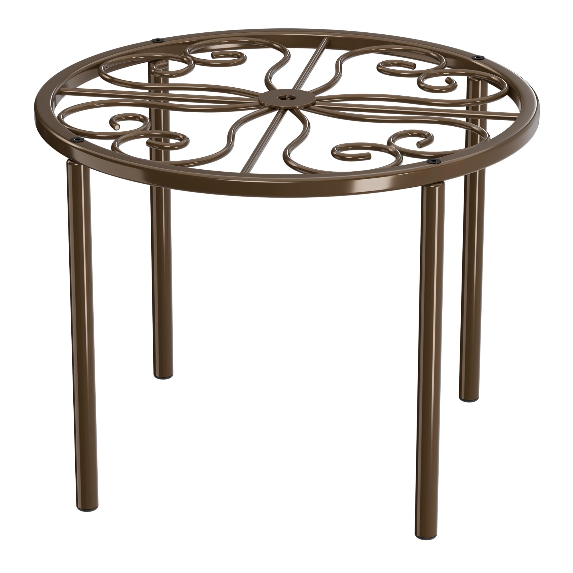 Chinpakden easy-assembly plant stand enables quick setup for plant displays